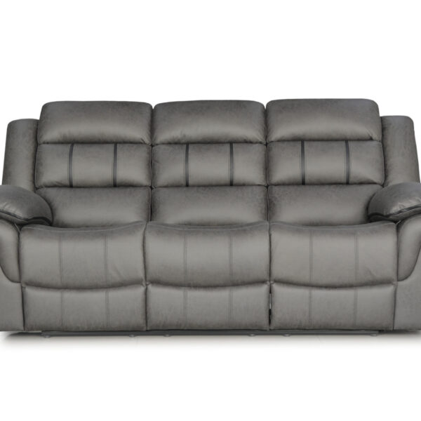 3 Seater Recliner Charcoal