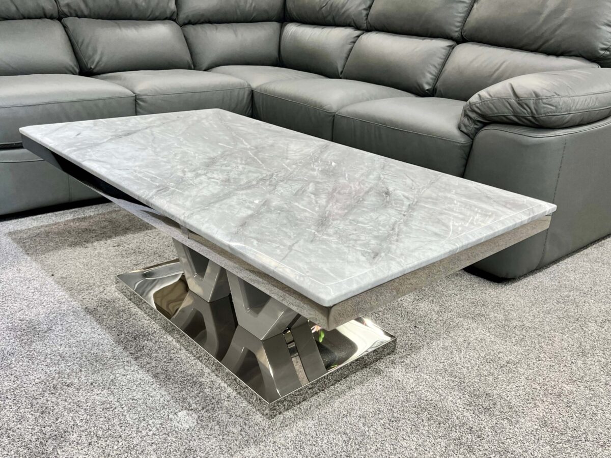 Grey Marble Coffee Table