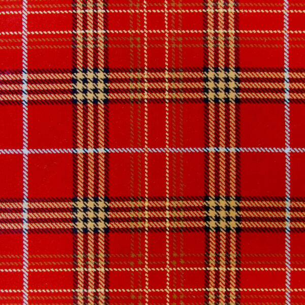 BLOOMINGDALES MARTELL PLAIDS REGAL RED