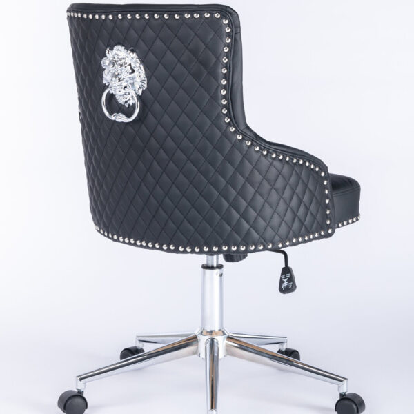 Majestic Black PU Leather Office Chair