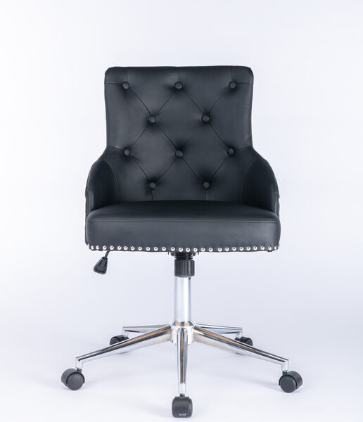 Majestic Black PU Leather Office Chair