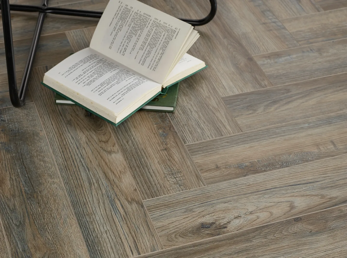 023 RIGID CORE HERRINGBONE SPC LVT