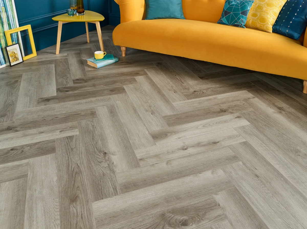 073 RIGID CORE HERRINGBONE SPC LVT