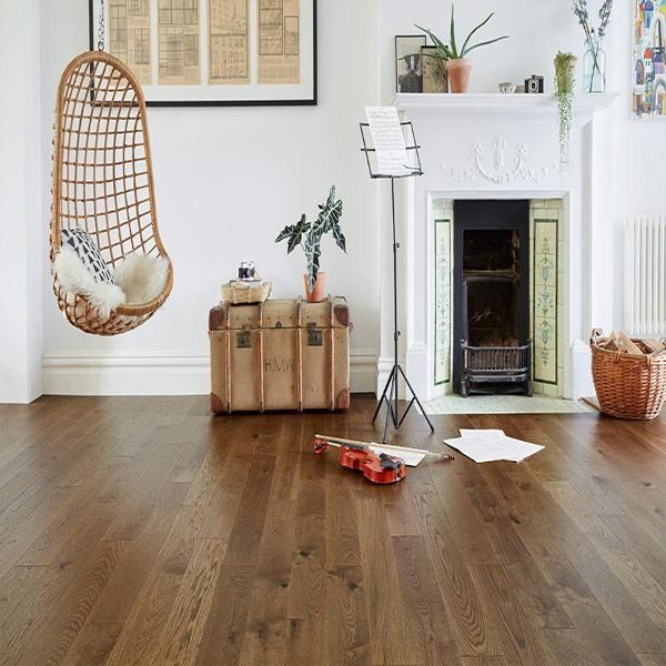 Oxford Cognac Oak Brushed & UV Oiled