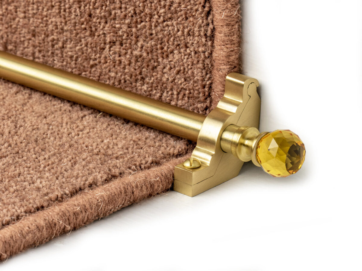 Crystal Sky Stian Brass Plain