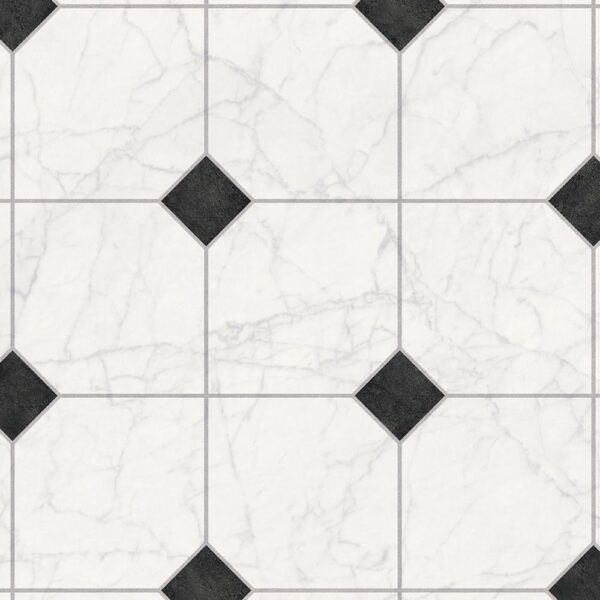 Dalor Nirvana decorative patterned tile vinyl flooring