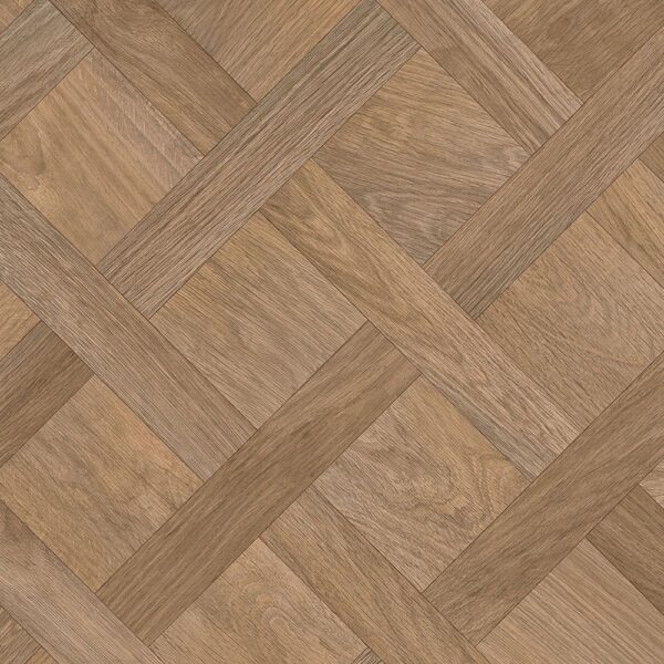 Dalor Cairo geometric wood-effect parquet vinyl flooring