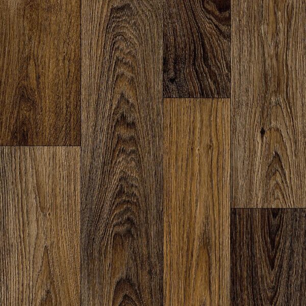 Panther Granero 548 brown wood-effect plank vinyl flooring