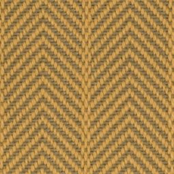 Fibre Wool Grand Herringbone Chamomile carpet swatch