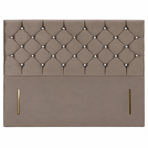 Chesterfield Floor Standing upholstered headboard – price on enquiry