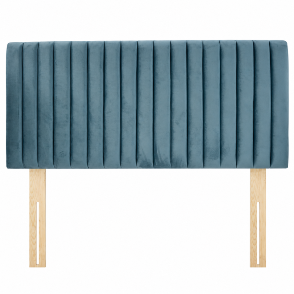 Flute 24-Inch Upholstered Headboard – many colour options available