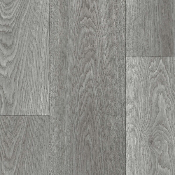 Alverstone Venice Grey Oak wood-effect plank sheet vinyl flooring