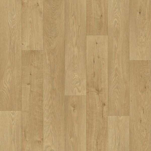 Contract Design Plus Mountain Oak wood-effect plank sheet vinyl flooring