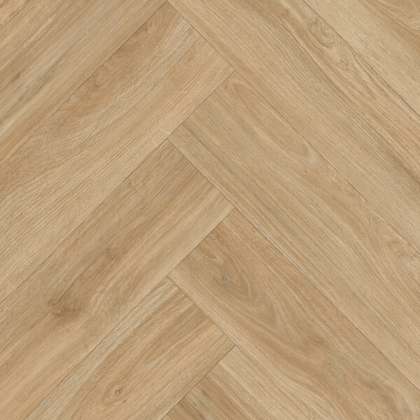 Lasso Herringbone English Oak herringbone wood-effect sheet vinyl flooring