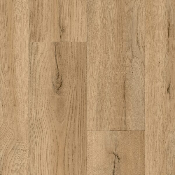 Lasso Honey Oak wood-effect plank sheet vinyl flooring