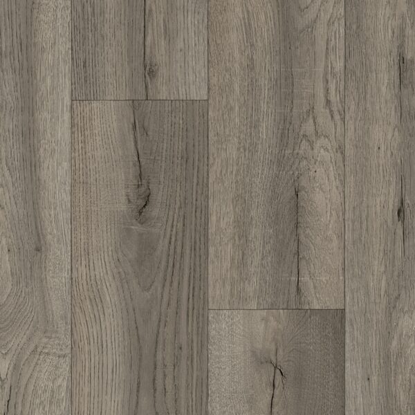 Lasso Shadow Oak wood-effect plank sheet vinyl flooring
