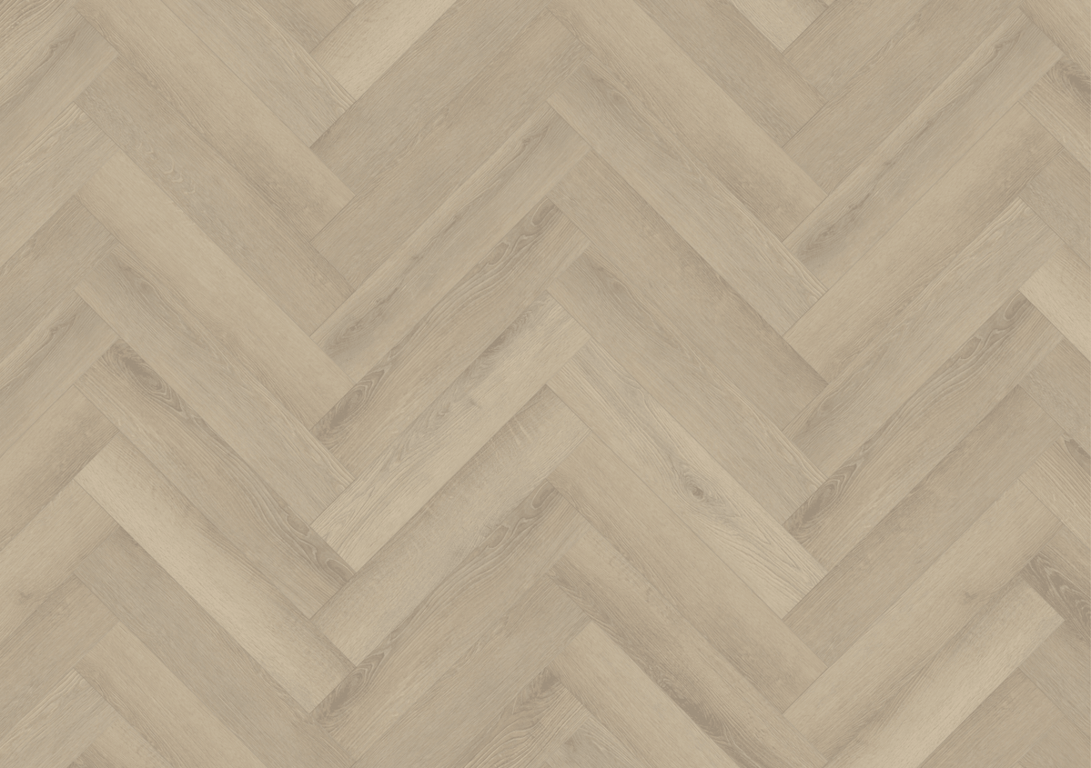 Lignum Core Seashell Oak Herringbone SPC floor Lignum Core Seashell Oak 5mm SPC herringbone luxury vinyl flooring
