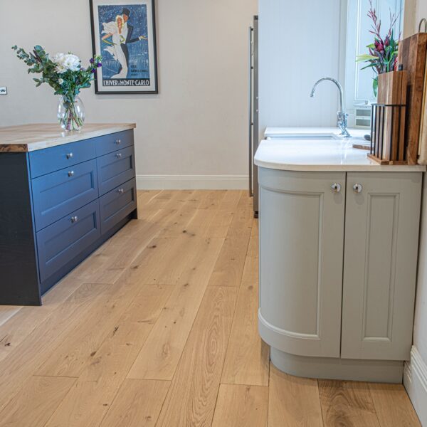 Naturecraft Knightsbridge Invisible Oiled engineered oak flooring by Evolve Flooring