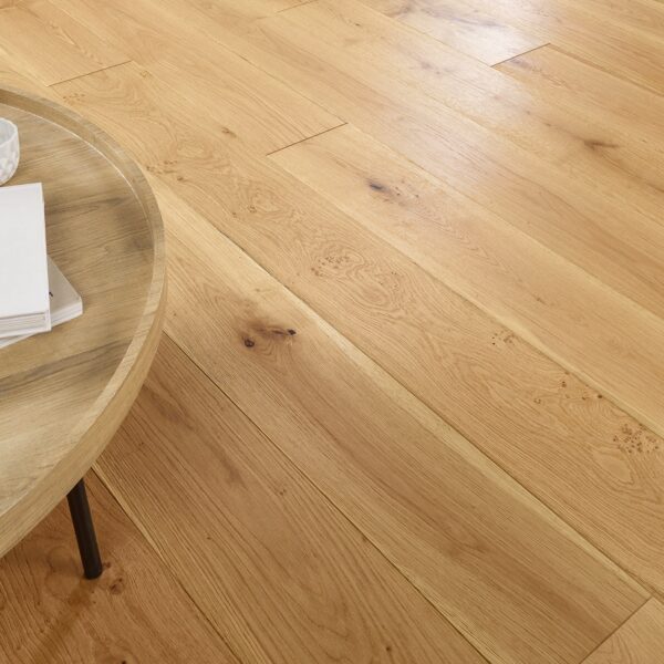 Naturecraft Knightsbridge Natural Brushed Oiled engineered oak flooring by Evolve Flooring