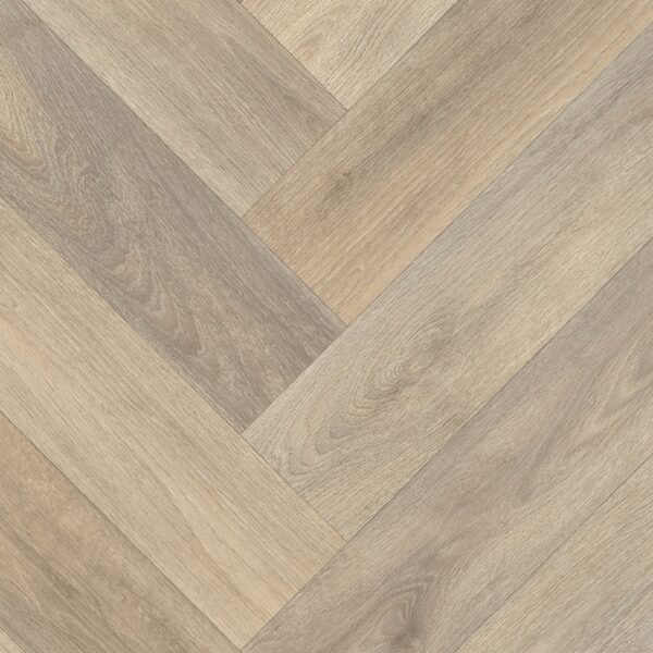 Orlando Herringbone Blond Oak vinyl flooring design