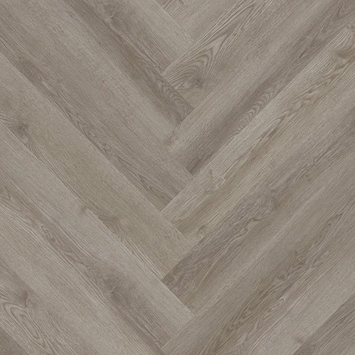 Victoria Universal 30 Grey Oak Herringbone LVT flooring official swatch