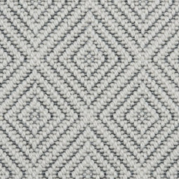 Fibre Wool Paragon Briolette diamond pattern carpet swatch