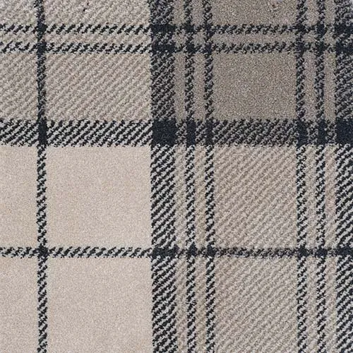 Hugh Mackay Wilton Legacy Arron Beige tartan / plaid carpet