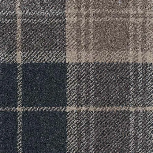 Hugh Mackay Wilton Legacy Arron Dark Grey tartan / plaid carpet