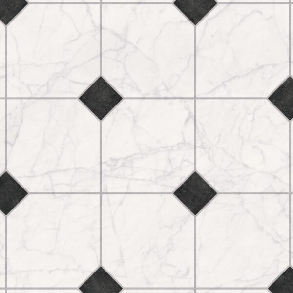 Alton Piano Marble Tile vinyl flooring – marble tile-effect
