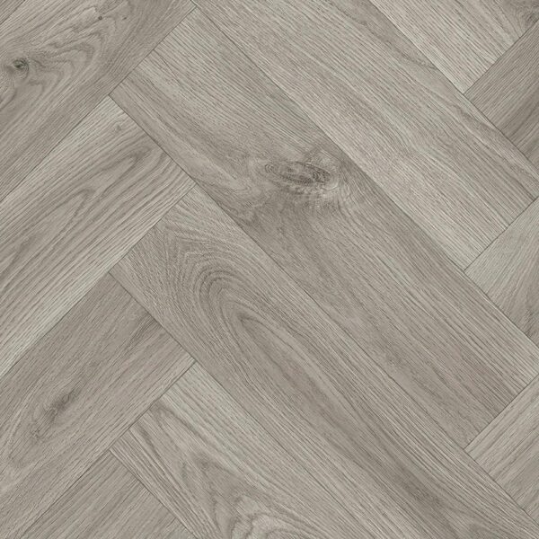 Milford Giuliano 594 grey wood-effect herringbone vinyl flooring