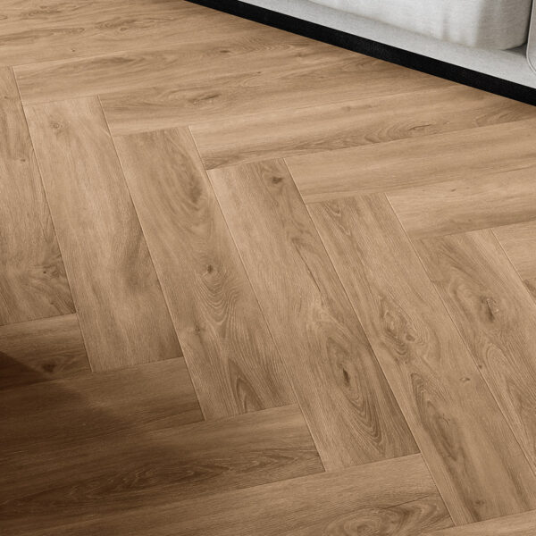 Invictus Maximus Divine Oak Parquet Cookie flooring