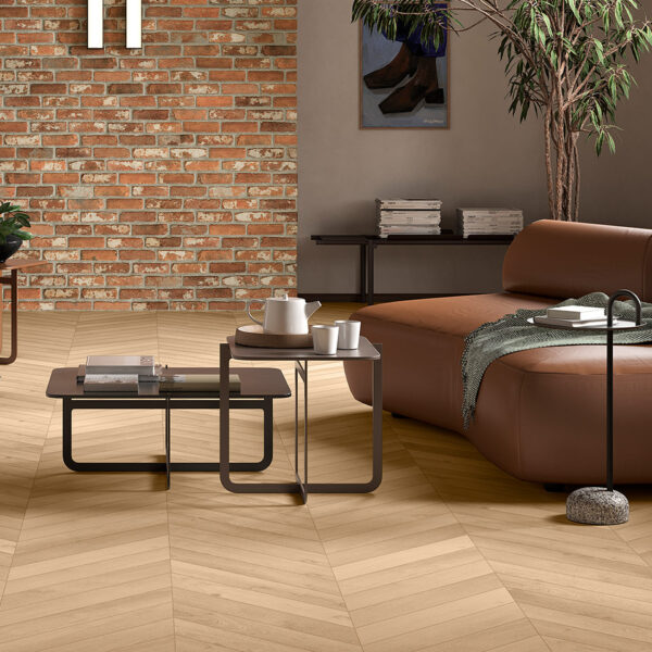Invictus Ultimus Heritage Oak Chevron Windsor flooring