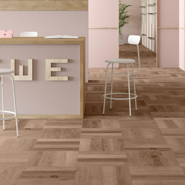 Invictus Maximus Highland Oak Parquet Roasted flooring