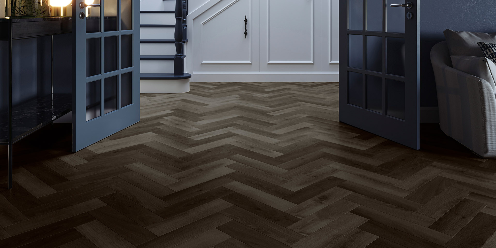 Invictus Highland Oak Parquet Ebony New Invictus Maximus Highland Oak Parquet Ebony New flooring