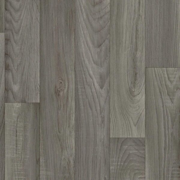 Caspian Noblesse 592 grey wood-effect plank vinyl flooring