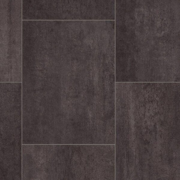 Caspian Barcelona D 579 black / charcoal stone-effect vinyl flooring
