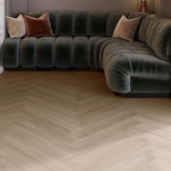 Invictus Maximus Click Cork Backing Divine Oak Parquet Cookie flooring