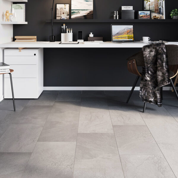 Invictus Maximus Click Groovy Granite Shadow flooring
