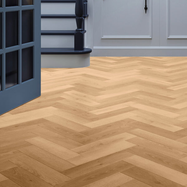 Invictus Maximus Click Cork Backing Highland Oak Parquet Classic flooring