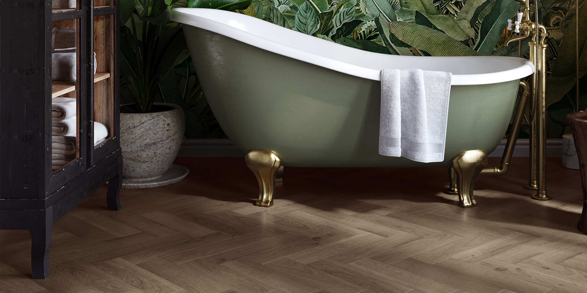 Invictus Highland Oak Parquet Roasted Invictus Maximus Click Cork Backing Highland Oak Parquet Roasted flooring